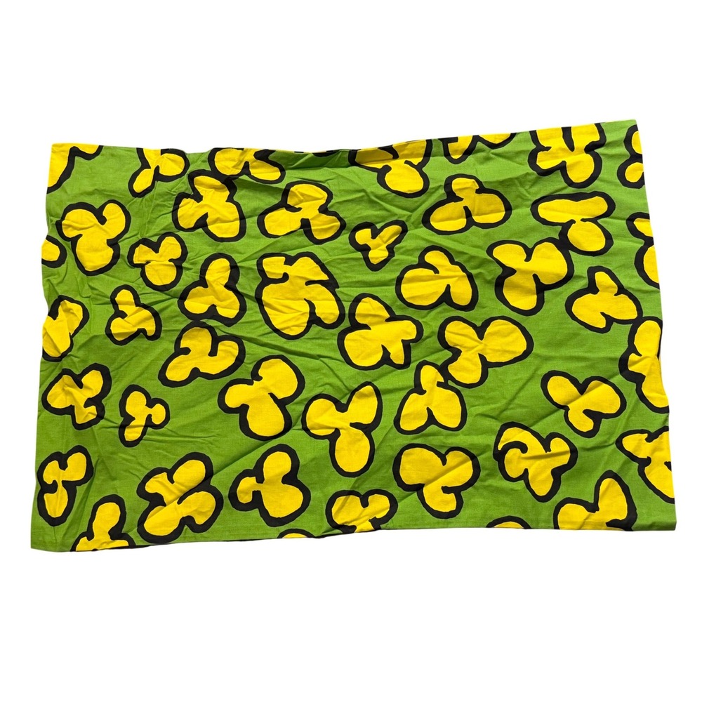 Vintage IKEA 12631 Abstract Clover Standard Pillowcase Made in Portugal